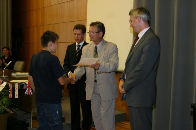 Podelitev mednarodnih diplom 2005 - foto povečava