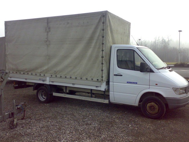 SPRINTER 408d 4,5m×2,2m ALU KASON s CERADO - foto povečava