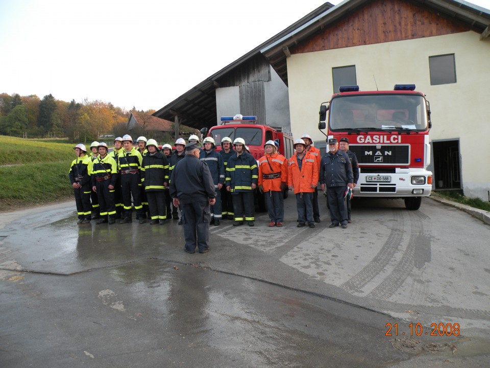 Društvena gasilska vaja 2008 - foto povečava