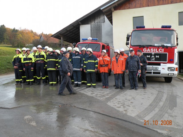 Društvena gasilska vaja 2008 - foto