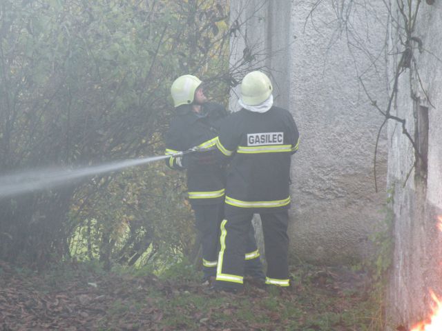 Društvena gasilska vaja - november 2009 - foto
