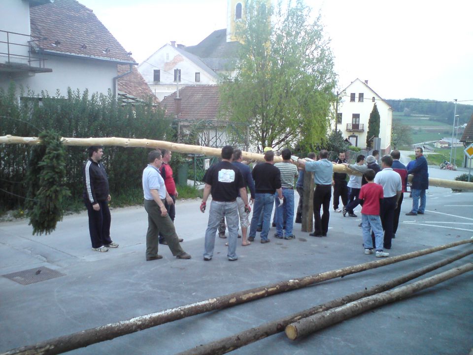 Postavljanje mlaja 2010 - foto povečava