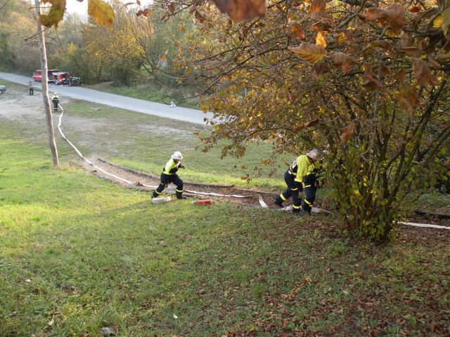 Vaja PGD Ponikva - Požar v Slomškovi hiši - foto