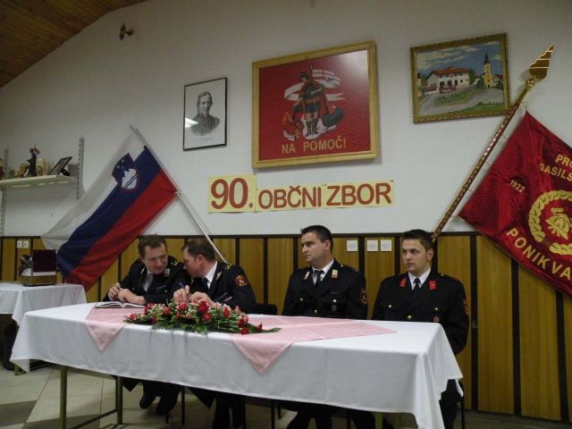 90. občni zbor PGD Ponikva 11.2.2012 - foto
