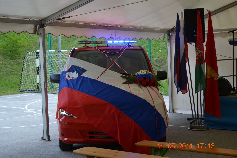 Prevzem novega vozila PGD Dolga Gora - foto povečava