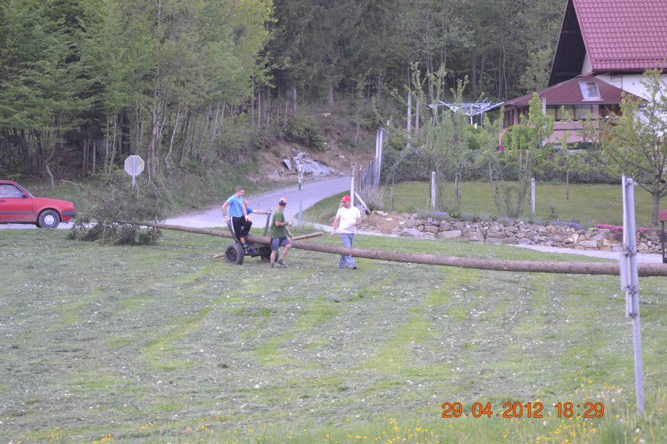 Postavljanje mlaja 2012 - foto povečava