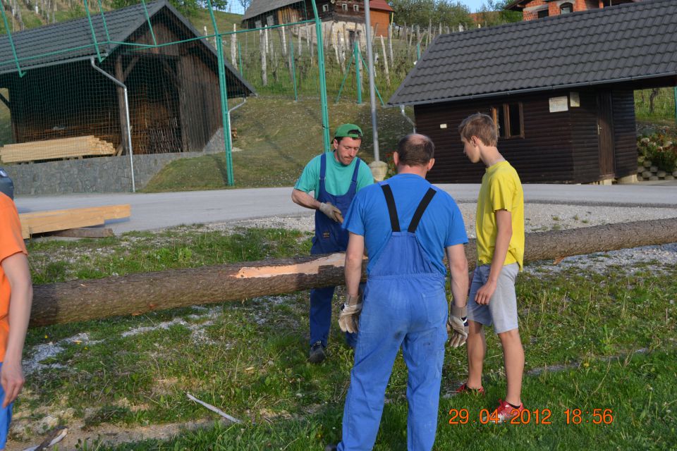 Postavljanje mlaja 2012 - foto povečava