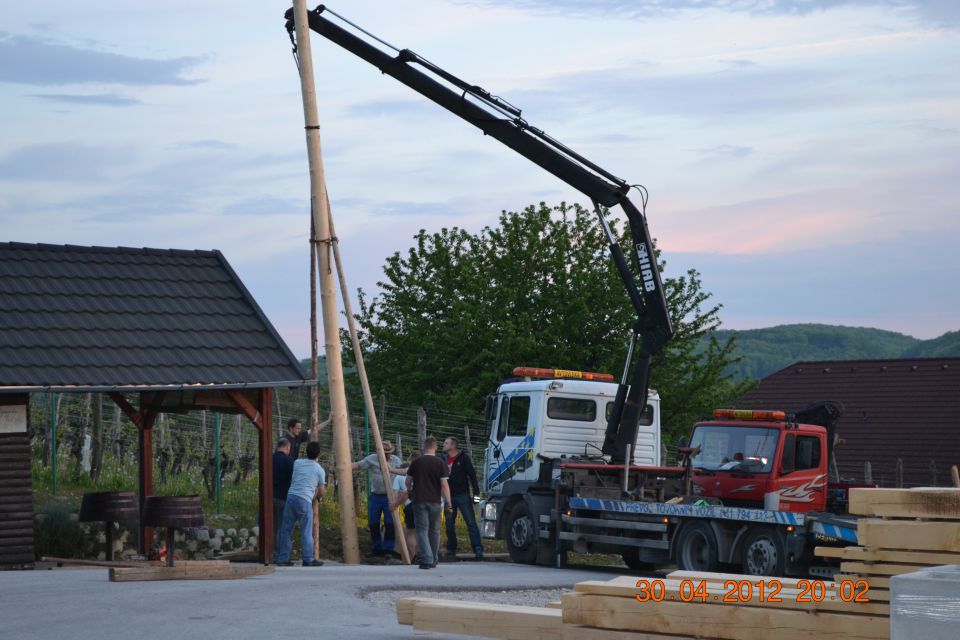 Postavljanje mlaja 2012 - foto povečava