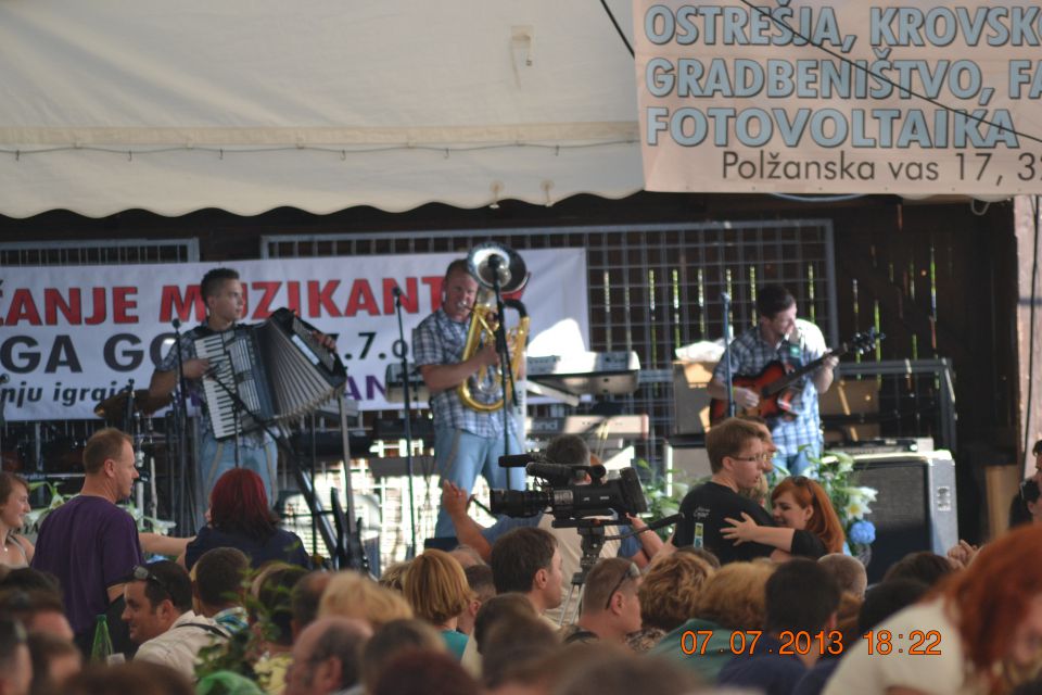 Srečanje muzikantov 2013 v Dolgi Gori - foto povečava