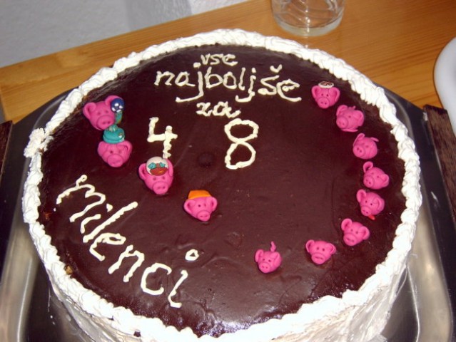 Torta za mamicin 48 rojstni dan