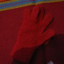 rdeča rokavica ( samo ena )