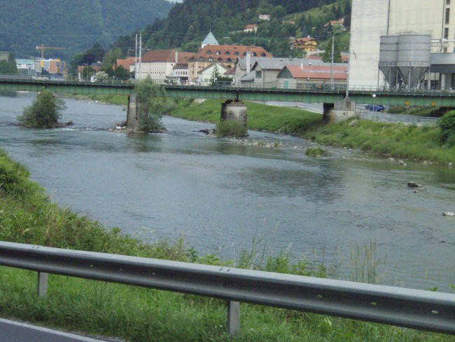 Savinja srečanje 5.7.2008 - trasa in zborno m - foto povečava