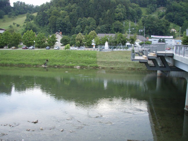 Savinja srečanje 5.7.2008 - trasa in zborno m - foto povečava