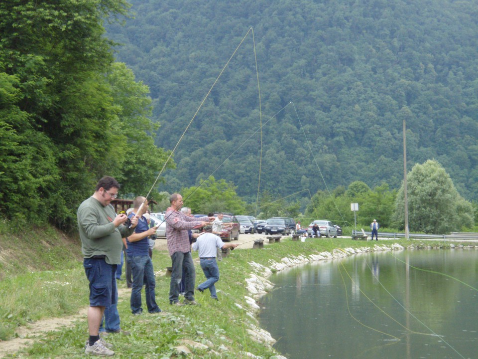 Bistrica RD Sotla tečaj muharjenja 5.6.2009 - foto povečava