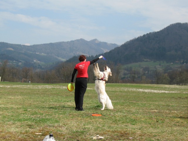 Frizbi trening 04.04.2009 - foto