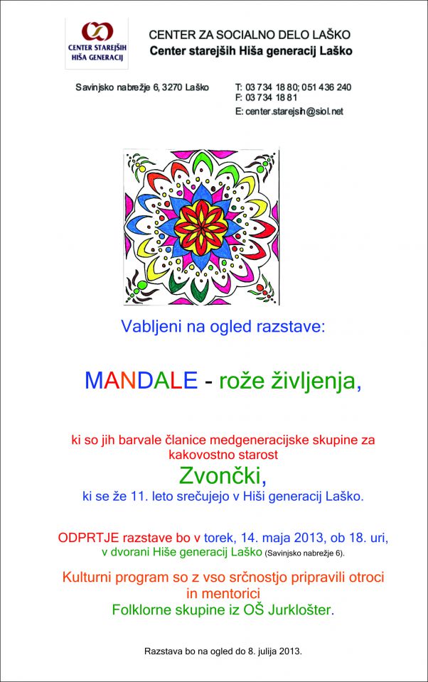 MANDALE-razstava - foto povečava