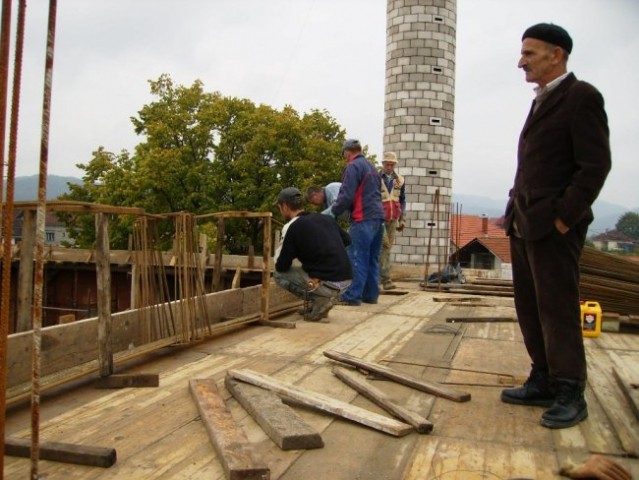 Pripremni radovi za kupolu - foto