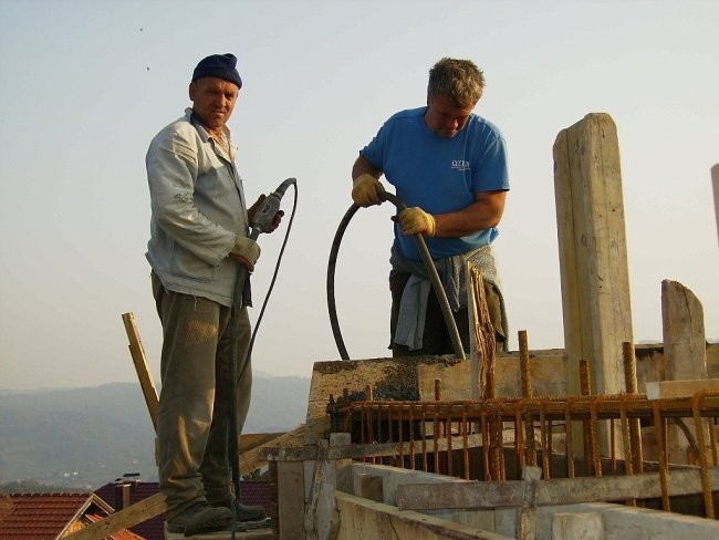 Betoniranje osnove za kupolu - foto povečava