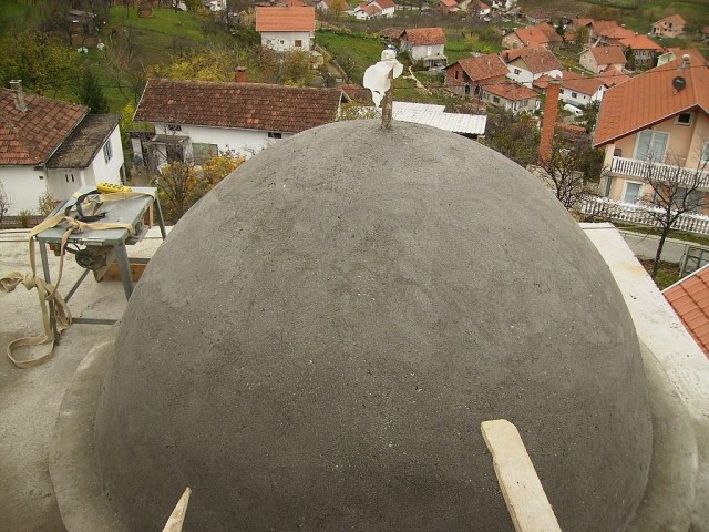 Sablon za kupolu - foto