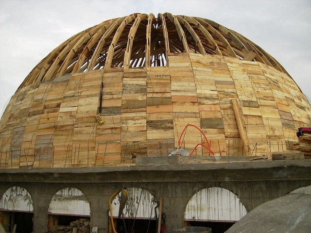 Pokrivanje kupole - foto