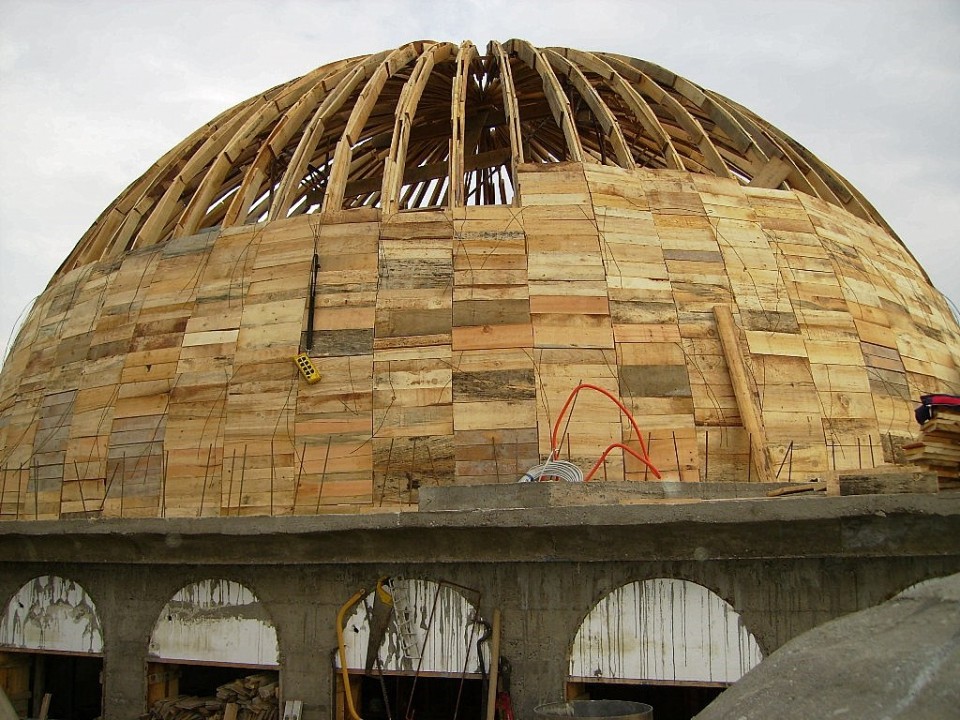 Pokrivanje kupole - foto povečava