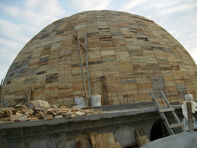 Na vrhu kupole - foto