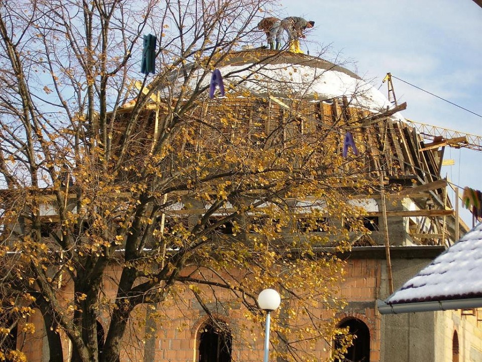 Uradjena kupola - foto povečava