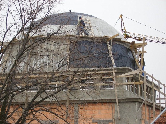 Izoliranje kupole - foto