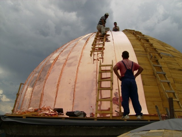 Pokrivanje kupole  2 - foto