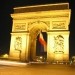 Paris: Arc De Triumpfe - noću 2
