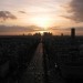 Paris: Arc De Triumpfe - sumrak