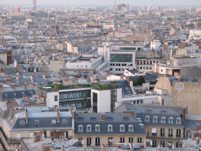 Paris: Arc De Triumpfe - pogled na grad