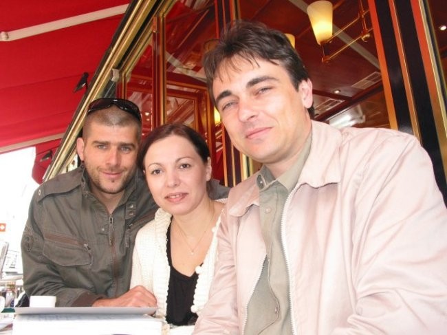 Kod Verice i Gorana negde u Parizu 2007
