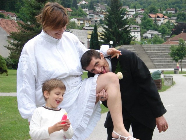 Najina poroka 30.05.2007 - foto