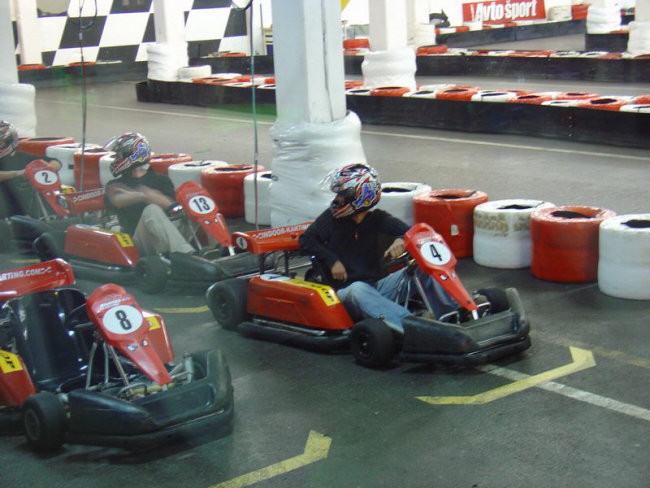 Karting v RollBar-u 23.10.2005 - foto povečava