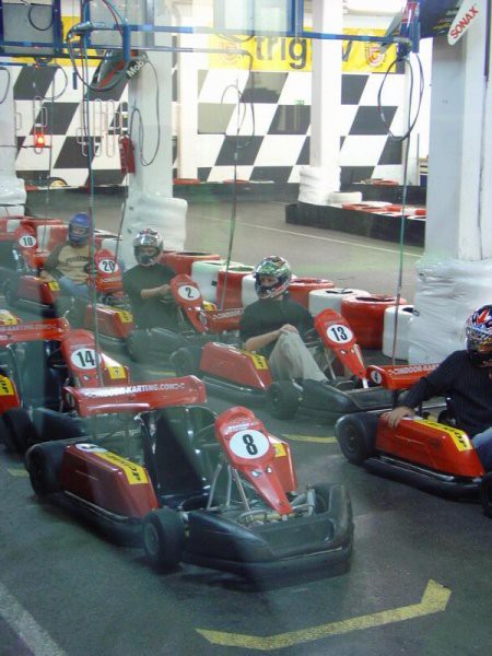 Karting v RollBar-u 23.10.2005 - foto povečava