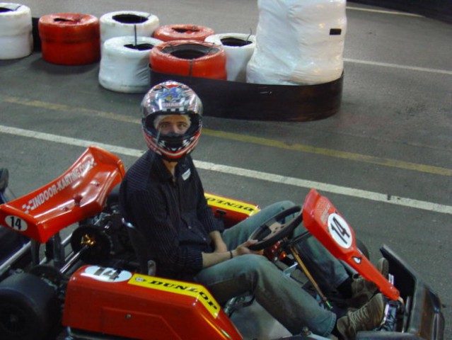 Karting v RollBar-u 23.10.2005 - foto