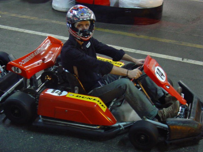 Karting v RollBar-u 23.10.2005 - foto povečava