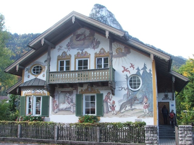 Oberammergau...vasica poslikanih hiš