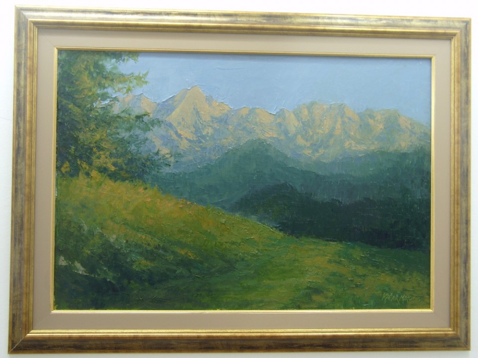 Poletje v gorah (55x80cm)