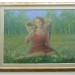 Dekle s košem (60x80cm)