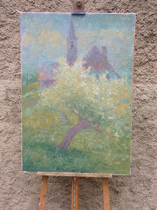 Cvetoča jablana (70x100cm)