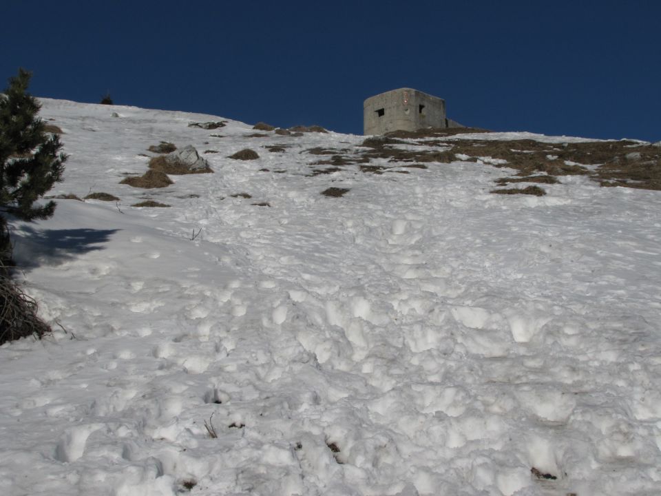 Blegoš 1562 m  30.12.2012 - foto povečava