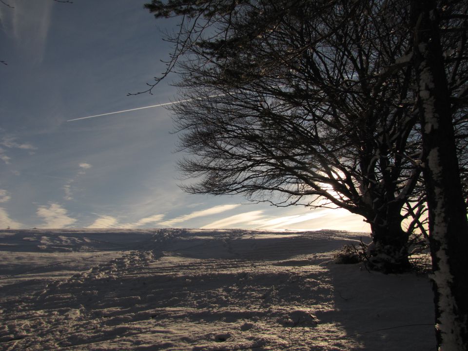 Čarovniška SLIVNICA 1114 m 27.1.2013 - foto povečava