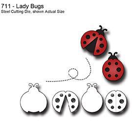 Elizabeth Craft Designs Dies - Lady Bugs