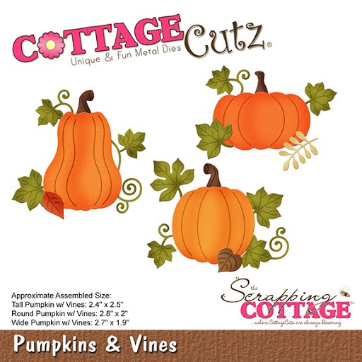 Cottage Cutz Pumpkins & Vines