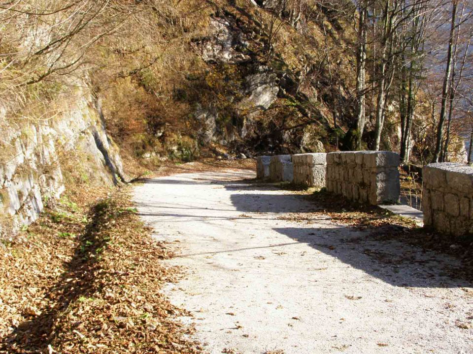 Stari prehod Ljubelj november 2011 - foto povečava