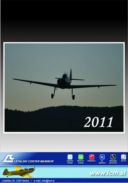 Naslovnica koledarja LCM 2011
