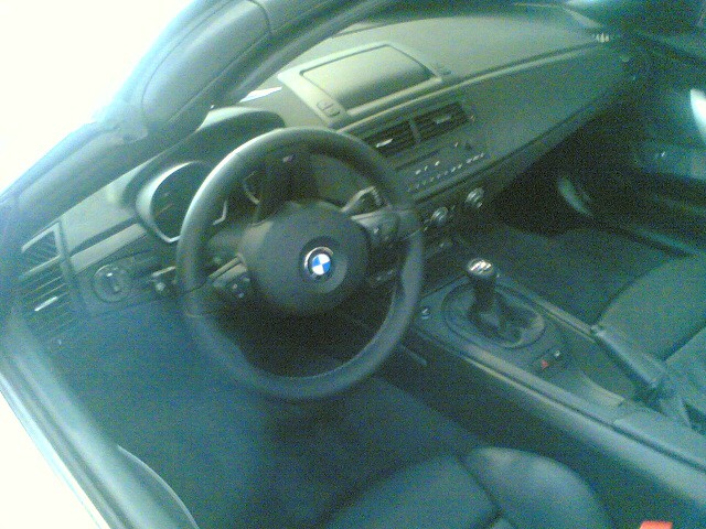 notranjost BMW z4