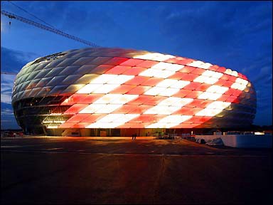 Alianz Arena(tak se sveti da špila Bayern)